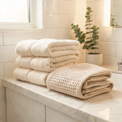 Coyuchi bath towels