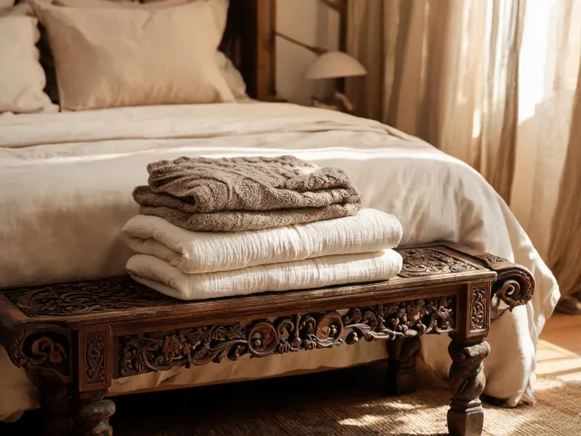 Organic quilts and blankets