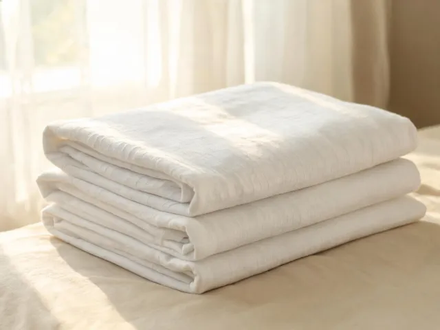 Organic percale sheets