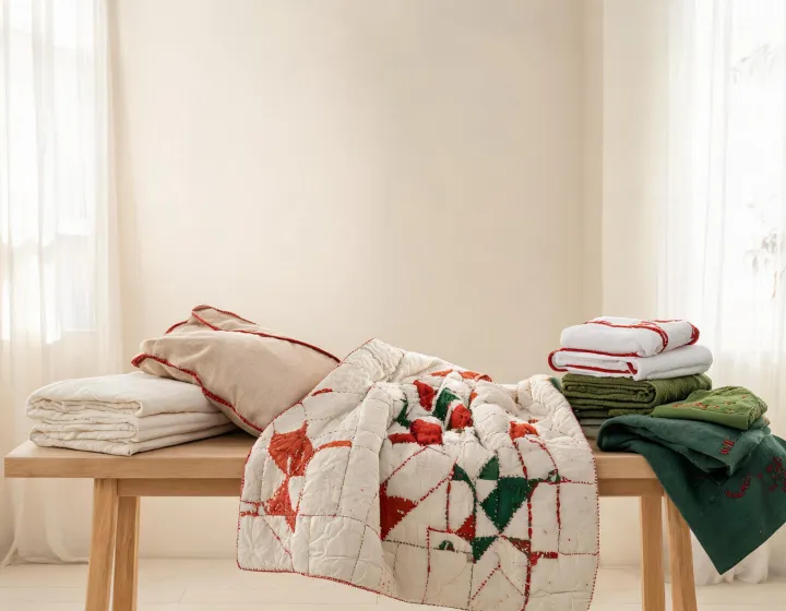Coyuchi bedding product catalog